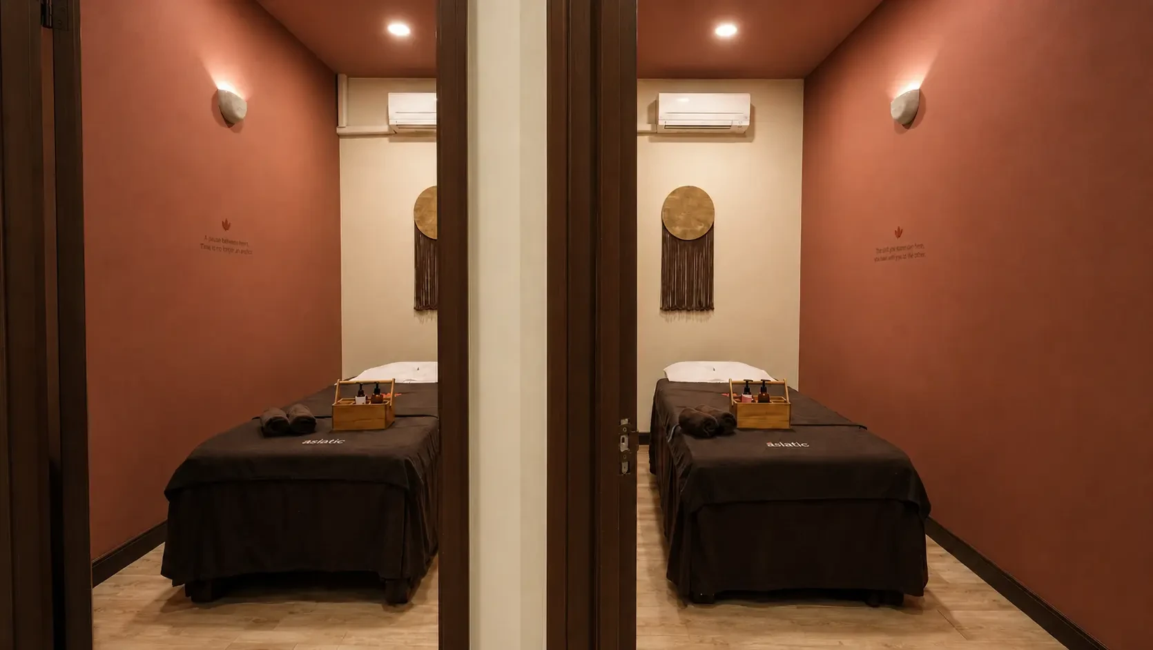 Asiatic massage treatment room